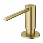 Dispenser επικαθήμενο, Gold, 350ml από inox επιφάνεια: Βουρτσισμένη, χρώμα: Χρυσό Dispenser