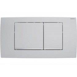 Flush wall plates for concealed cistern dual flush valve material: ABS Mechanical with string, color: Chrome surface: Matt Flush plates