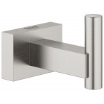Hook Flat wall mounted material: Brass single, color: Chrome surface: Brushed Hooks Hook Flat wall mounted material: Brass single, color: Chrome surface: Brushed Hooks