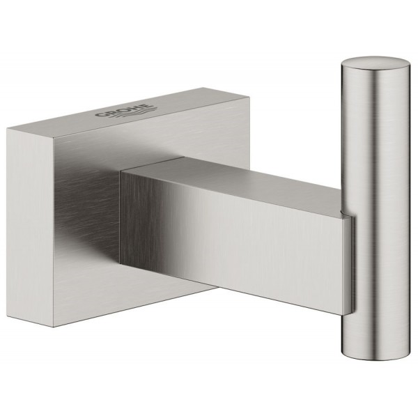 Hook Flat wall mounted material: Brass single, color: Chrome surface: Brushed Hooks Hook Flat wall mounted material: Brass single, color: Chrome surface: Brushed Hooks
