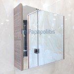 Έπιπλο μπάνιου κομπλέ με νιπτήρα, 60x46x50 από ξύλο συνθετικό επίτοιχου τύπου με 1 συρτάρι & καθρέφτη ντουλάπι 60x55x15cm, Brown, χρώμα: Ξύλο Καρυδιά Έπιπλα μπάνιου κομπλέ Έπιπλο μπάνιου κομπλέ με νιπτήρα, 60x46x50 από ξύλο συνθετικό επίτοιχου τύπου με 1 συρτάρι & καθρέφτη ντουλάπι 60x55x15cm, Brown, χρώμα: Ξύλο Καρυδιά Έπιπλα μπάνιου κομπλέ