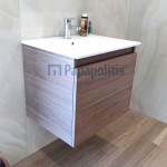 Έπιπλο μπάνιου κομπλέ με νιπτήρα, 60x46x50 από ξύλο συνθετικό επίτοιχου τύπου με 1 συρτάρι & καθρέφτη ντουλάπι 60x55x15cm, Brown, χρώμα: Ξύλο Καρυδιά Έπιπλα μπάνιου κομπλέ Έπιπλο μπάνιου κομπλέ με νιπτήρα, 60x46x50 από ξύλο συνθετικό επίτοιχου τύπου με 1 συρτάρι & καθρέφτη ντουλάπι 60x55x15cm, Brown, χρώμα: Ξύλο Καρυδιά Έπιπλα μπάνιου κομπλέ