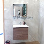 Έπιπλο μπάνιου κομπλέ με νιπτήρα, 60x46x50 από ξύλο συνθετικό επίτοιχου τύπου με 1 συρτάρι & καθρέφτη ντουλάπι 60x55x15cm, Brown, χρώμα: Ξύλο Καρυδιά Έπιπλα μπάνιου κομπλέ Έπιπλο μπάνιου κομπλέ με νιπτήρα, 60x46x50 από ξύλο συνθετικό επίτοιχου τύπου με 1 συρτάρι & καθρέφτη ντουλάπι 60x55x15cm, Brown, χρώμα: Ξύλο Καρυδιά Έπιπλα μπάνιου κομπλέ