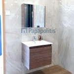 Έπιπλο μπάνιου κομπλέ με νιπτήρα, 60x46x50 από ξύλο συνθετικό επίτοιχου τύπου με 1 συρτάρι & καθρέφτη ντουλάπι 60x55x15cm, Brown, χρώμα: Ξύλο Καρυδιά Έπιπλα μπάνιου κομπλέ Έπιπλο μπάνιου κομπλέ με νιπτήρα, 60x46x50 από ξύλο συνθετικό επίτοιχου τύπου με 1 συρτάρι & καθρέφτη ντουλάπι 60x55x15cm, Brown, χρώμα: Ξύλο Καρυδιά Έπιπλα μπάνιου κομπλέ
