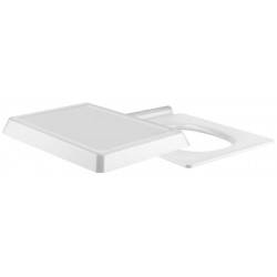 Toilet-seat, style: Wrapover, color: White Toilet seats & covers