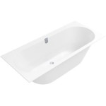 Bathtub Rectangular 170x75 material: Quaryl, color: White no grab bars surface: Glossy Rectangular Bathtub Rectangular 170x75 material: Quaryl, color: White no grab bars surface: Glossy Rectangular