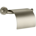 Χαρτοθήκη σκεπαστή από ορείχαλκο Finox Brushed Nickel, χρώμα: Χρωμέ επιφάνεια: Βουρτσισμένη Χαρτοθήκες