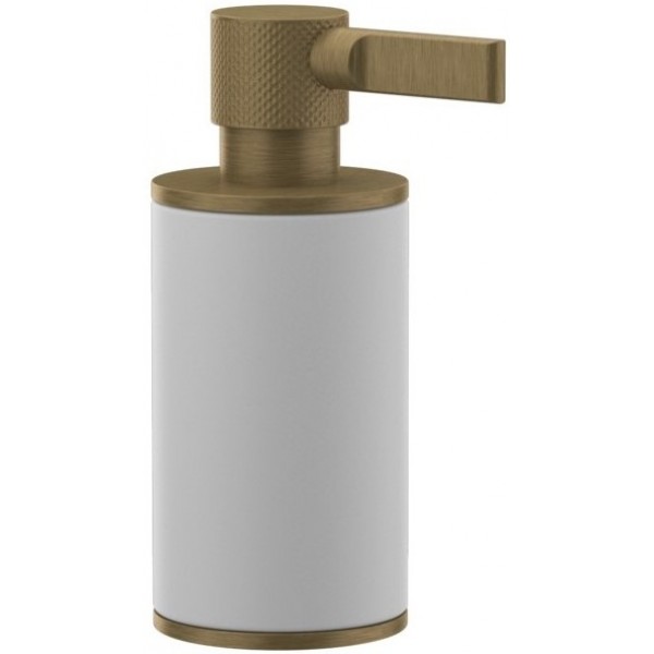 Dispenser από ορείχαλκο επικαθήμενος τύπος Antique Brass, χρώμα: Λευκό/Μπρονζέ επιφάνεια: Βουρτσισμένη Dispenser Dispenser από ορείχαλκο επικαθήμενος τύπος Antique Brass, χρώμα: Λευκό/Μπρονζέ επιφάνεια: Βουρτσισμένη Dispenser