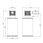 Dispenser από ορείχαλκο επικαθήμενος τύπος Finox Brushed Nickel, χρώμα: Χρωμέ/Λευκό επιφάνεια: Βουρτσισμένη Dispenser Dispenser από ορείχαλκο επικαθήμενος τύπος Finox Brushed Nickel, χρώμα: Χρωμέ/Λευκό επιφάνεια: Βουρτσισμένη Dispenser
