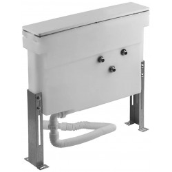 Box for bathtub tap material: Plastic Deck-mounted