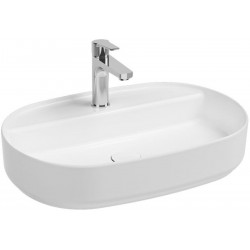 Washbasin Free standing 60x40x12 material: Porcelain With one hole Without overflow, color: White surface: Glossy Free standing