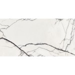 Πλακάκια δαπέδου 59,7x119,7 Ιταλίας High Glossy, 6mm, στυλ: μαρμάρου rettificato Α’ διαλογής επιφάνεια: Γυαλιστερή, απόχρωση: Λευκό/Μαύρο Πλακάκια φόντο