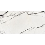 Πλακάκια δαπέδου 59,7x119,7 Ιταλίας High Glossy, 6mm, στυλ: μαρμάρου rettificato Α’ διαλογής επιφάνεια: Γυαλιστερή, απόχρωση: Λευκό/Μαύρο Πλακάκια φόντο