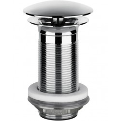 Waste Valve Without overflow material: Brass surface: Glossy, color: Chrome Waste overflows