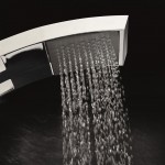 Στήλη ντους 24,5x38x131,4 από αλουμίνιο θερμοστατική Μπαταρία, χρώμα: Χρωμέ επιφάνεια: Γυαλιστερή Απλές