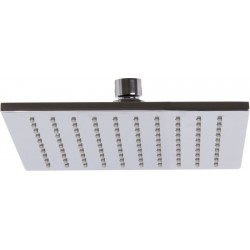 Κεφαλή ντους επίτοιχος τύπος / οροφής 20x20 από ορείχαλκο 1 ροής, χρώμα: Χρωμέ επιφάνεια: Γυαλιστερή Κεφαλές ντους