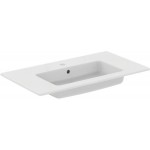 Washbasin Built-in 81,5x45 material: Porcelain With one hole With overflow, color: White surface: Glossy Built-in