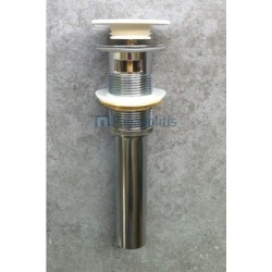 Waste Valve With overflow material: Solid Surface surface: Matt, color: White