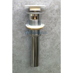 Waste Valve With overflow material: Solid Surface surface: Matt, color: White