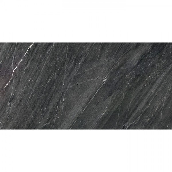 Floor tiles 59,7x119,7 Italy, style: stone 1st choice rettificato surface: Matt, hue: Black Plain tiles