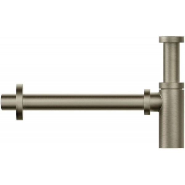 Σιφώνι νιπτήρα 1 1/4'', Finox Brushed Nickel από ορείχαλκο επιφάνεια: Βουρτσισμένη, χρώμα: Χρωμέ Σιφώνια