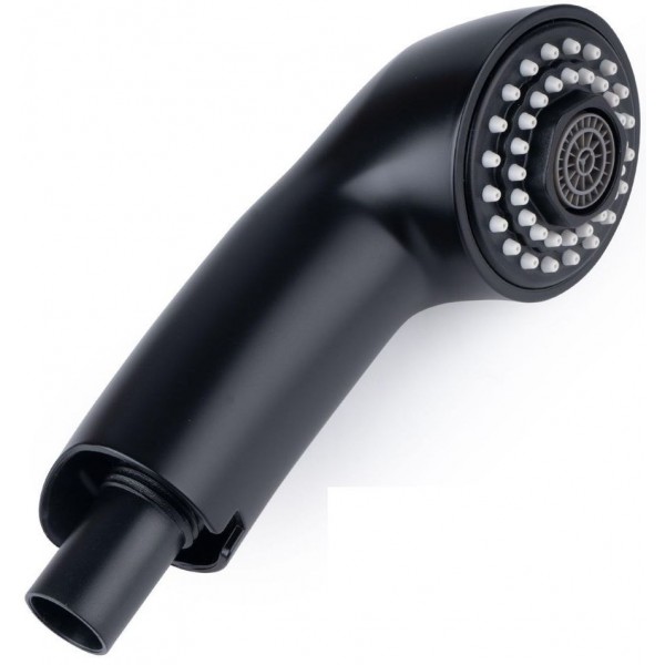 Τηλέφωνο μπαταρίας κουζίνας Black Matt από ορείχαλκο, χρώμα: Μαύρο Ντους μπαταριών κουζίνας