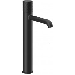 Wash basin tap Deck-mounted for free-standing washbasin material: Brass mixer Without waste Matte Black, color: Black surface: Matt Deck-mounted
