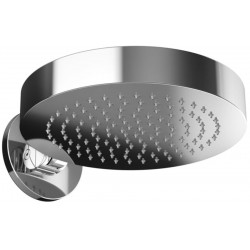 Shower head Wall-mounted 32x32 material: Brass, style: 1 spray, color: Chrome surface: Glossy Overhead showers