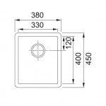 Νεροχύτης solid surface 33x40 χωρίς πάγκο υποκαθήμενος, 1 γούρνα (38x45cm) pure white, χρώμα: Λευκό Solid Surface Νεροχύτης solid surface 33x40 χωρίς πάγκο υποκαθήμενος, 1 γούρνα (38x45cm) pure white, χρώμα: Λευκό Solid Surface