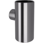 Ποτηροθήκη από ορείχαλκο επίτοιχος τύπος Gun Metal Brushed, χρώμα: Γκρι επιφάνεια: Βουρτσισμένη Ποτηροθήκες