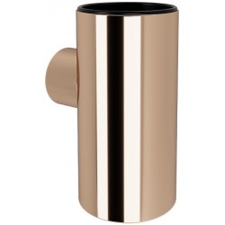 Ποτηροθήκη από ορείχαλκο επίτοιχος τύπος Rose Gold Gloss, χρώμα: Ροζ Χρυσό επιφάνεια: Γυαλιστερή Ποτηροθήκες
