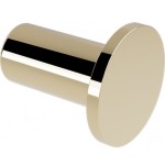 Άγκιστρο από ορείχαλκο μονό Φ2,8x3,2cm Light Gold Gloss, χρώμα: Χρυσό επιφάνεια: Γυαλιστερή Άγκιστρα