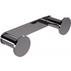 Άγκιστρο από ορείχαλκο διπλό Gun Metal Gloss, χρώμα: Γκρι επιφάνεια: Γυαλιστερή Άγκιστρα