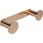 Άγκιστρο από ορείχαλκο διπλό Rose Gold Brushed, χρώμα: Ροζ Χρυσό επιφάνεια: Βουρτσισμένη Άγκιστρα Άγκιστρο από ορείχαλκο διπλό Rose Gold Brushed, χρώμα: Ροζ Χρυσό επιφάνεια: Βουρτσισμένη Άγκιστρα