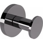 Άγκιστρο από ορείχαλκο μονό Gun Metal Gloss, χρώμα: Γκρι επιφάνεια: Γυαλιστερή Άγκιστρα