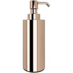 Dispenser από ορείχαλκο επικαθήμενος τύπος 220ml, Rose Gold Gloss, χρώμα: Ροζ Χρυσό επιφάνεια: Γυαλιστερή Dispenser