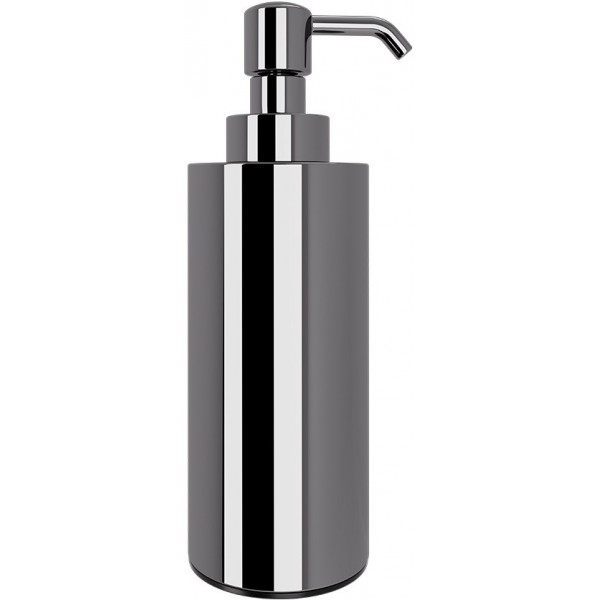 Dispenser από ορείχαλκο επικαθήμενος τύπος 220ml, Gun Metal Gloss, χρώμα: Γκρι επιφάνεια: Γυαλιστερή Dispenser