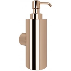 Dispenser από ορείχαλκο επίτοιχος τύπος 220ml, Rose Gold Gloss, χρώμα: Ροζ Χρυσό επιφάνεια: Γυαλιστερή Dispenser