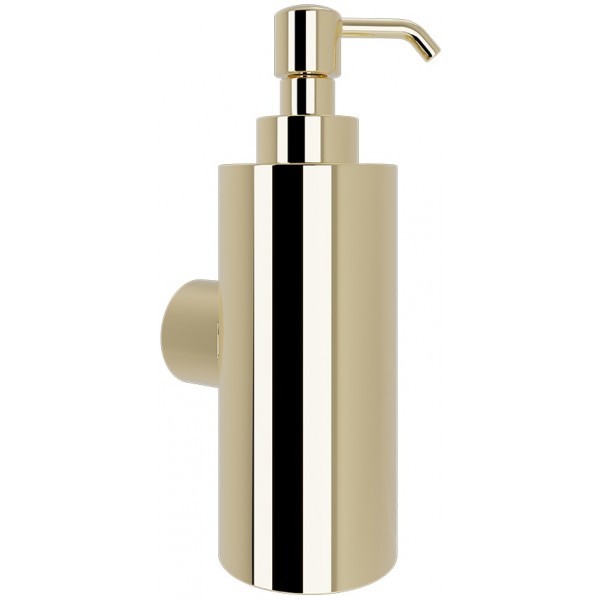 Dispenser από ορείχαλκο επίτοιχος τύπος 220ml, Light Gold Gloss, χρώμα: Χρυσό επιφάνεια: Γυαλιστερή Dispenser