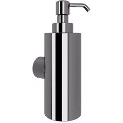Dispenser από ορείχαλκο επίτοιχος τύπος 220ml, Gun Metal Gloss, χρώμα: Γκρι επιφάνεια: Γυαλιστερή Dispenser