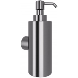 Dispenser από ορείχαλκο επίτοιχος τύπος 220ml, Gun Metal Brushed, χρώμα: Γκρι επιφάνεια: Βουρτσισμένη Dispenser