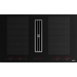 Εστίες με απορροφητήρα Black με γρίλιες Stainless Steel 83x52 Εστίες