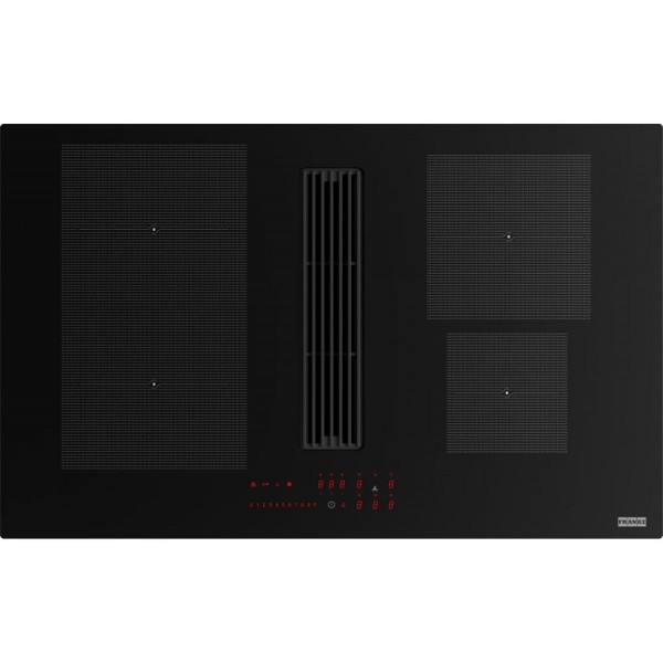 Εστίες με απορροφητήρα Black 83x52 Εστίες