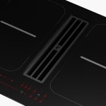 Εστίες με απορροφητήρα Black 70x52 Εστίες