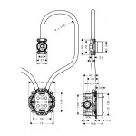 Wash basin tap Wall-mounted - concealed part electronic Wall-mounted - concealed part Wash basin tap Wall-mounted - concealed part electronic Wall-mounted - concealed part
