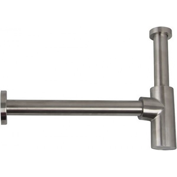 Sink siphon material: Inox surface: Brushed, color: Chrome Siphons