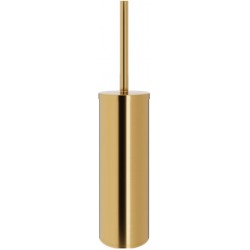 Brush (broom) Floor standing material: Brass, color: Gold surface: Brushed
