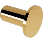 Άγκιστρο από ορείχαλκο μονό Φ2,8x3,2cm Warm Gold Gloss, χρώμα: Χρυσό επιφάνεια: Γυαλιστερή Άγκιστρα