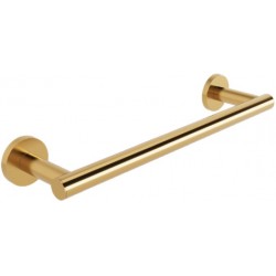 Πετσετοθήκη 29cm warm gold Gloss σταθερή από ορείχαλκο μονή, χρώμα: Χρυσό επιφάνεια: Γυαλιστερή Πετσετοθήκες