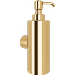 Dispenser από ορείχαλκο επίτοιχος τύπος 220ml, Warm Gold Brushed, χρώμα: Ροζ Χρυσό επιφάνεια: Βουρτσισμένη Dispenser